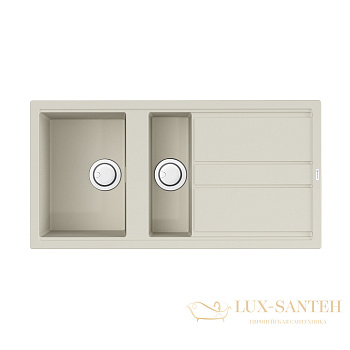 кухонная мойка omoikiri kitagawa 100-2-wh artceramic х белый, 4993803